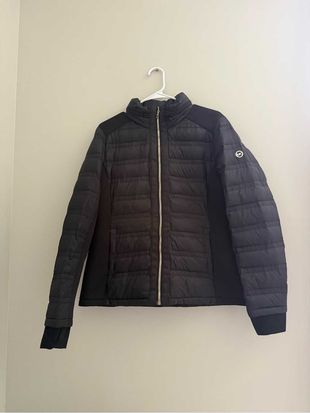 Michael Kors Black Quilted Puffer Jacket